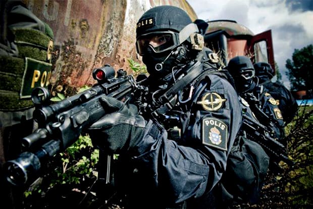 Swedish Police Force Unit